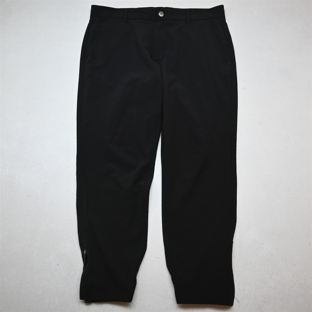 Primo 34x30 Black Slim Performance Golf Joggers Mens Pants